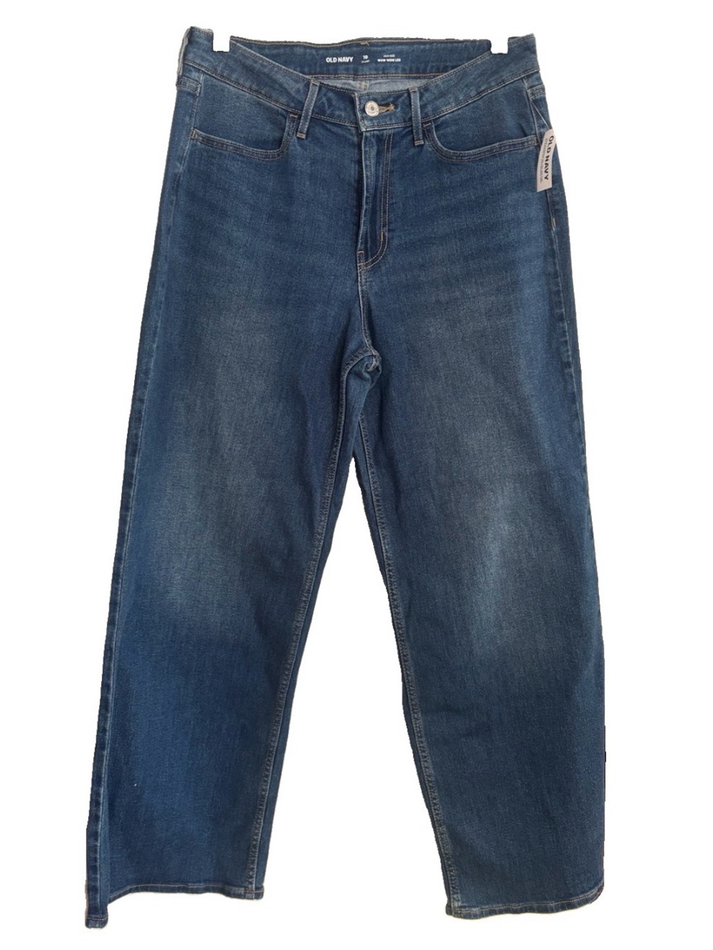 Old Navy NWT Wow Wide Leg Jeans Size 10 Short